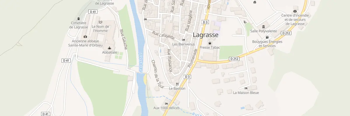 Plan du 9B Rue du Pech à Lagrasse