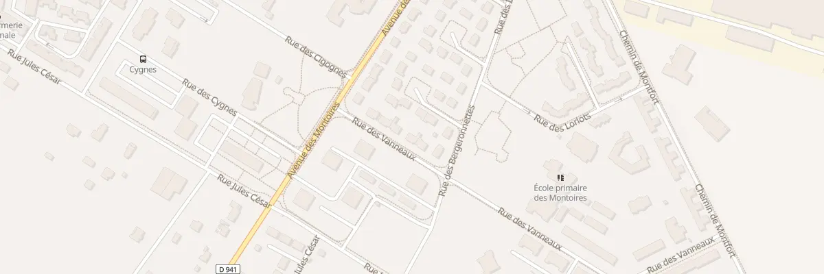 Plan du 30 Rue des Vanneaux à Gien