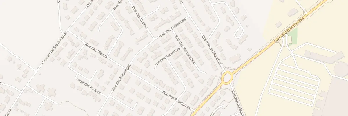 Plan du 3 Rue des Fauvettes à Gien