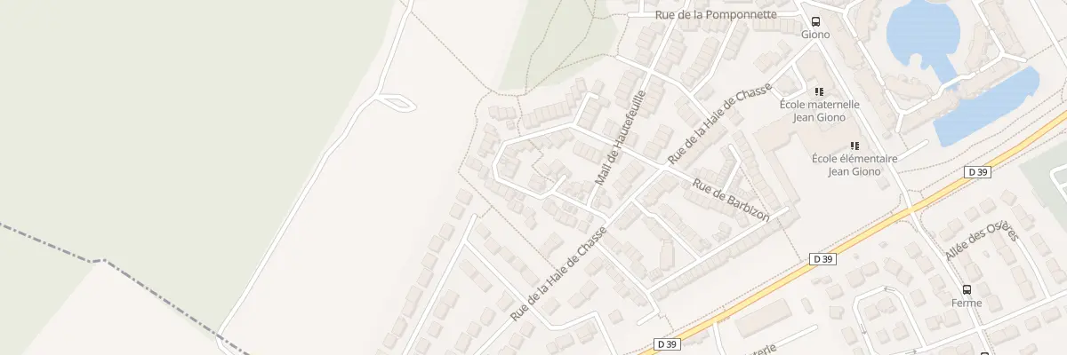 Plan du 66 Rue de Beaumont du Gatinais au Mée-sur-Seine