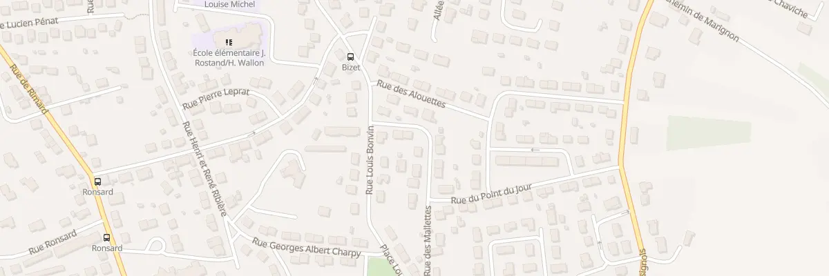 Plan du 36 Rue des Mallettes à Montluçon