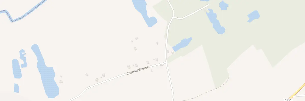 Plan du 5235 Che Warnier à Ville-sur-Ancre