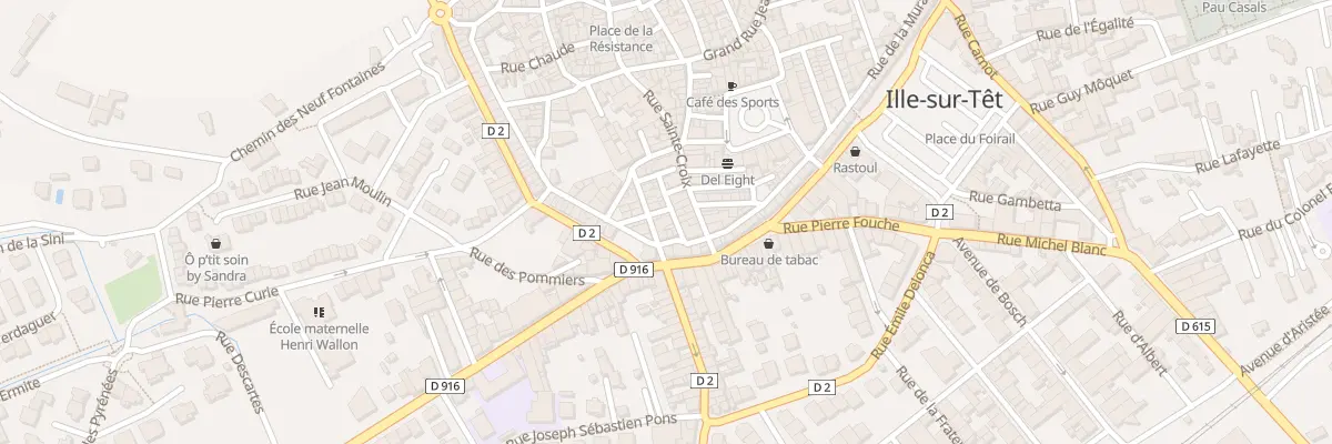 Plan du 1 Rue Saint Maurice à Ille-sur-Têt
