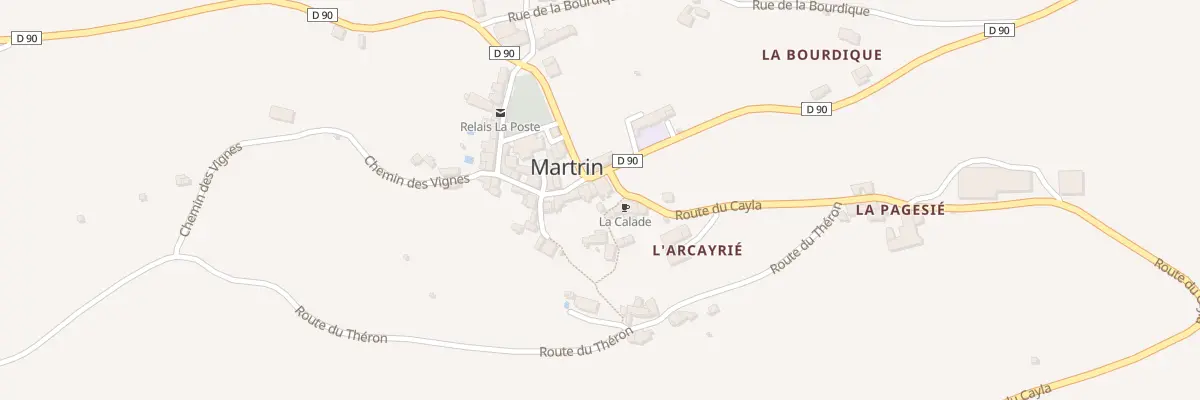 Plan du 5029 Pl Penaveyre du Sales à Martrin