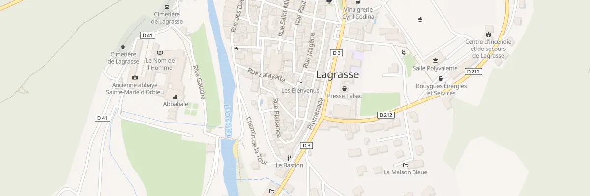 Plan du 26 Rue Magène à Lagrasse