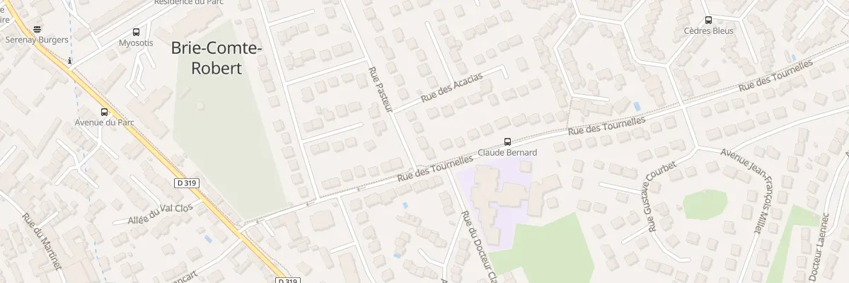 Plan du 87 Rue Pasteur à Brie-Comte-Robert