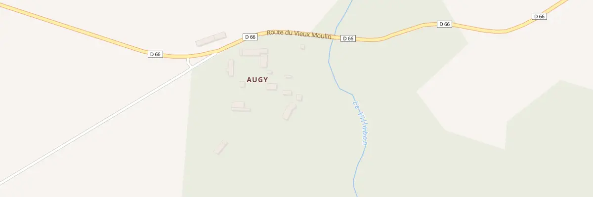 Plan du 170 Augy à Farges-en-Septaine