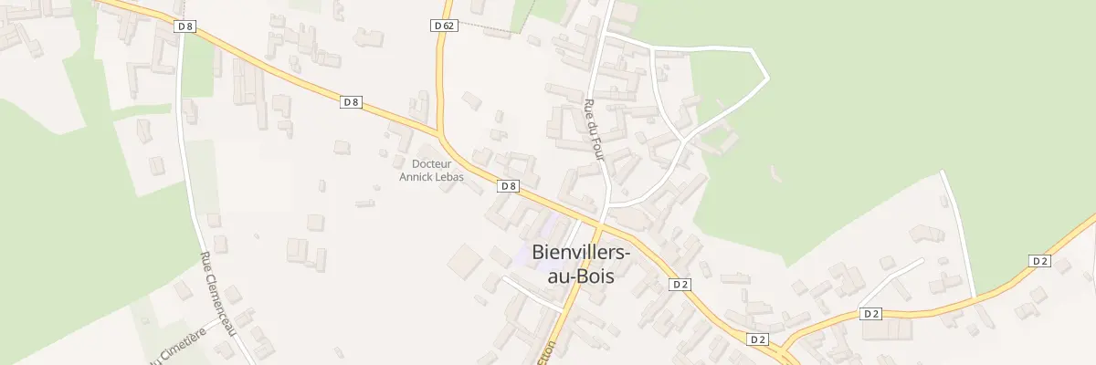 Plan du 4B Rue de Pommier à Bienvillers-au-Bois