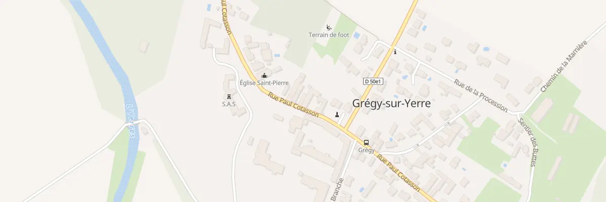Plan du 32 Rue Paul Cotasson à Évry-Grégy-sur-Yerre