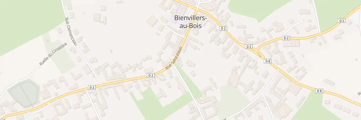 Plan du 9 Rue Saint Etton à Bienvillers-au-Bois