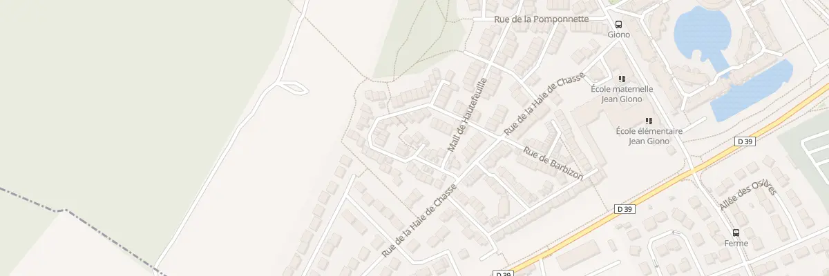Plan du 62 Rue de Beaumont du Gatinais au Mée-sur-Seine