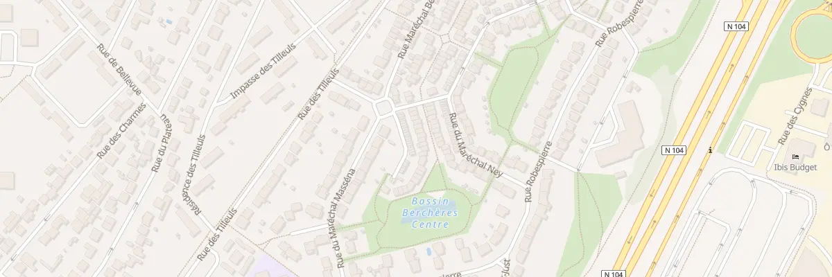 Plan du 13 Rue du Marechal Soult à Pontault-Combault