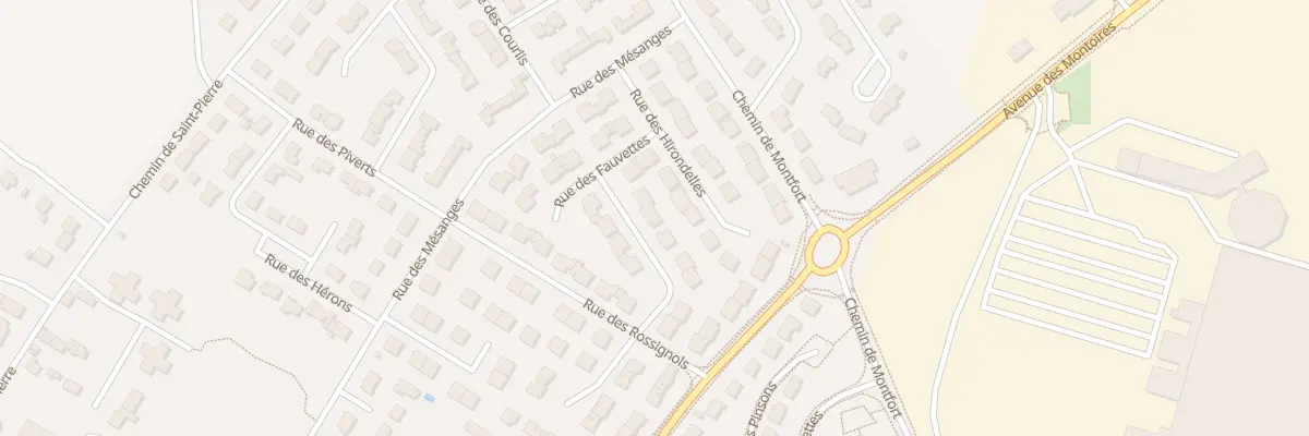 Plan du 7 Rue des Fauvettes à Gien