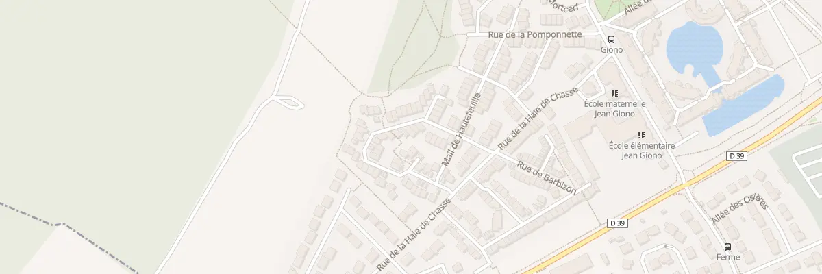 Plan du 178 Rue de Beaumont du Gatinais au Mée-sur-Seine
