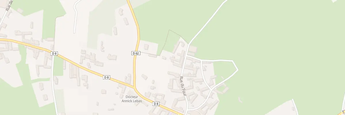 Plan du 11 Rue du Four à Bienvillers-au-Bois
