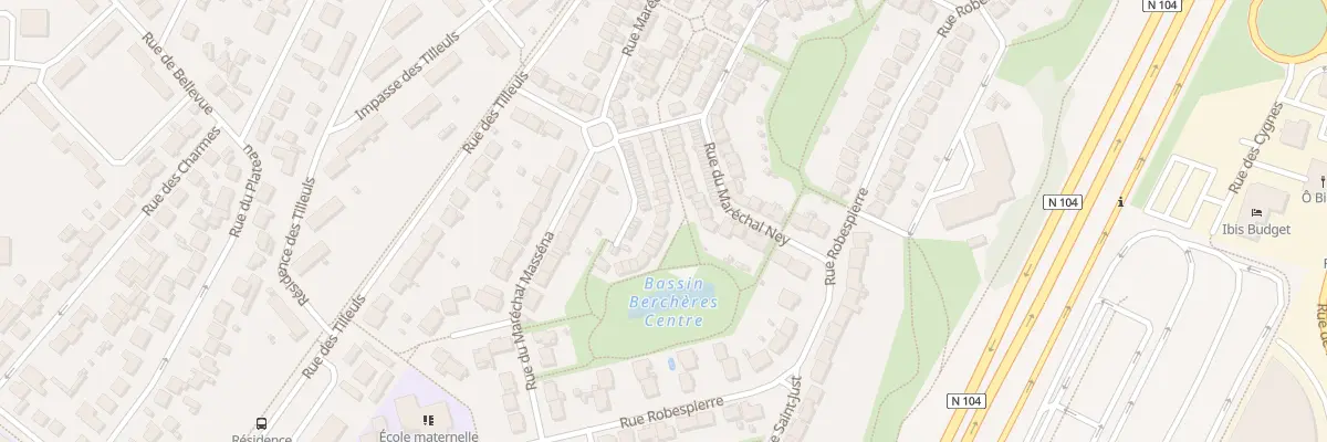 Plan du 23 Rue du Marechal Soult à Pontault-Combault