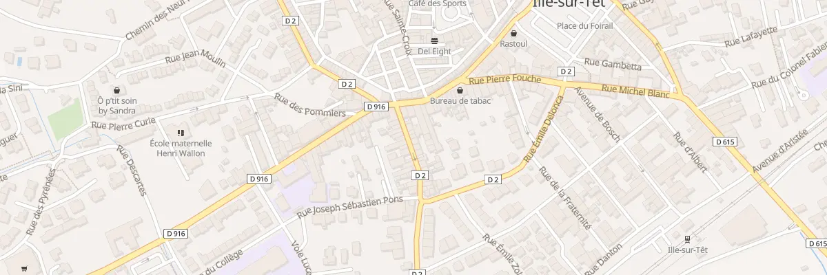 Plan du 7 Rue de la Carrerada à Ille-sur-Têt
