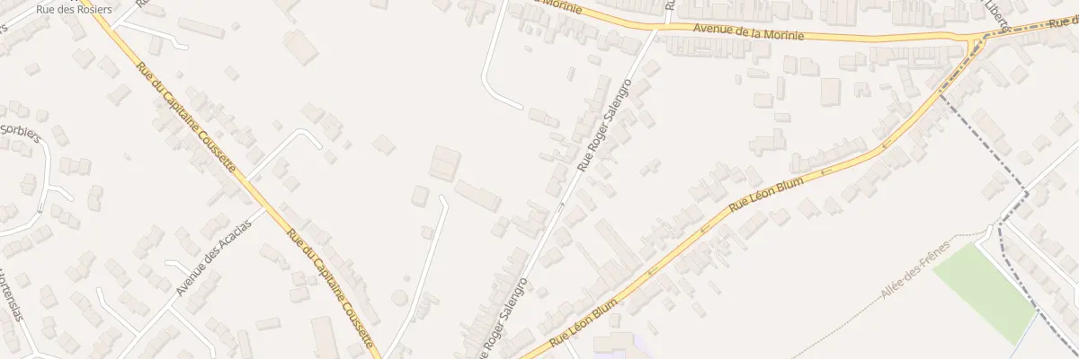 Plan du 45 Rue Roger Salengro à Annezin