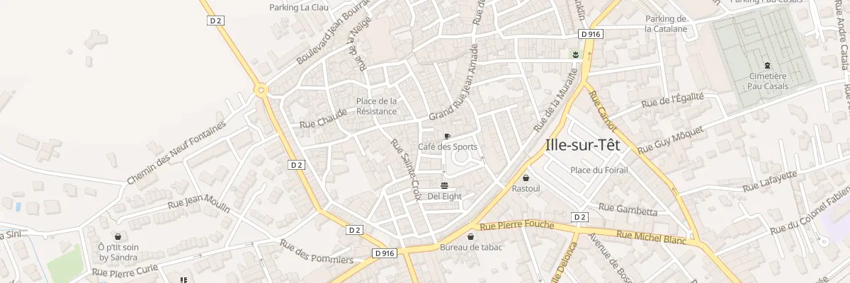 Plan du 6 Rue Gilbert Brutus à Ille-sur-Têt