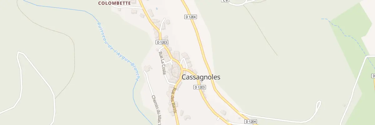 Plan du 5068 Le Village à Cassagnoles