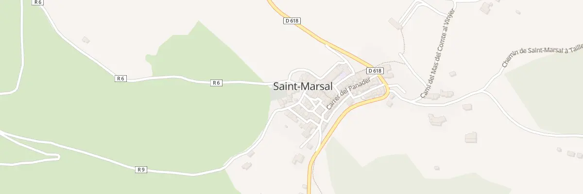 Plan du 14 Le Village à Saint-Marsal