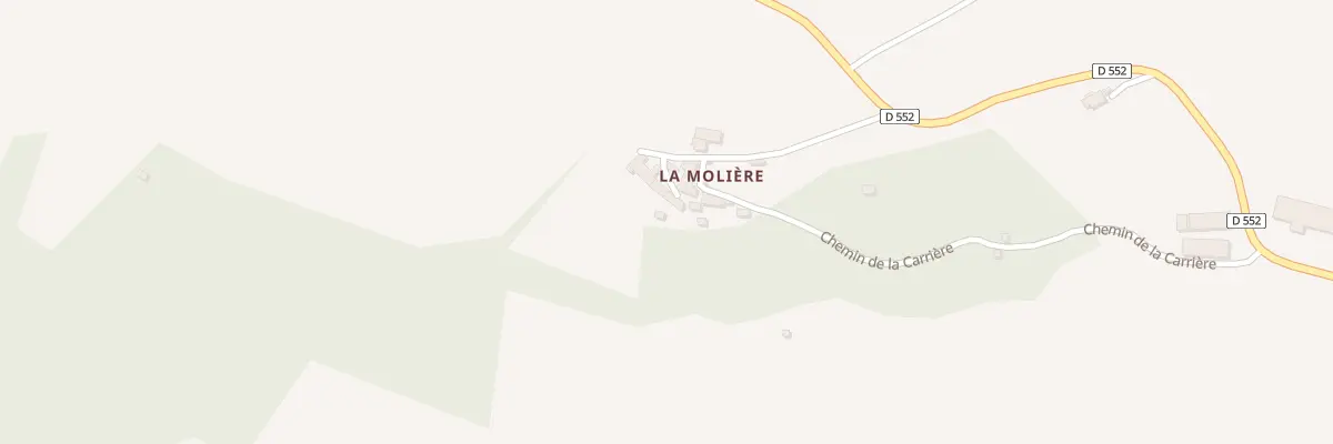 Plan du 5059 La Moliere à Brasc