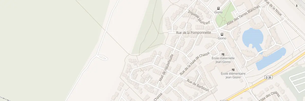 Plan du 219 Rue de Beaumont du Gatinais au Mée-sur-Seine