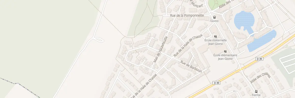 Plan du 200 Rue de Beaumont du Gatinais au Mée-sur-Seine