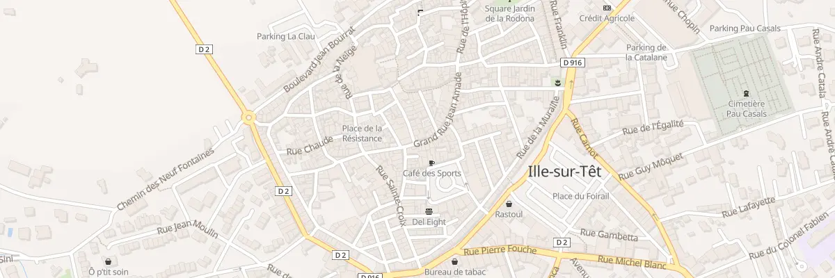 Plan du 3 Gr Grand Rue à Ille-sur-Têt