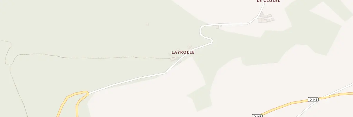 Plan du 5186 Layrolle à Brousse-le-Château