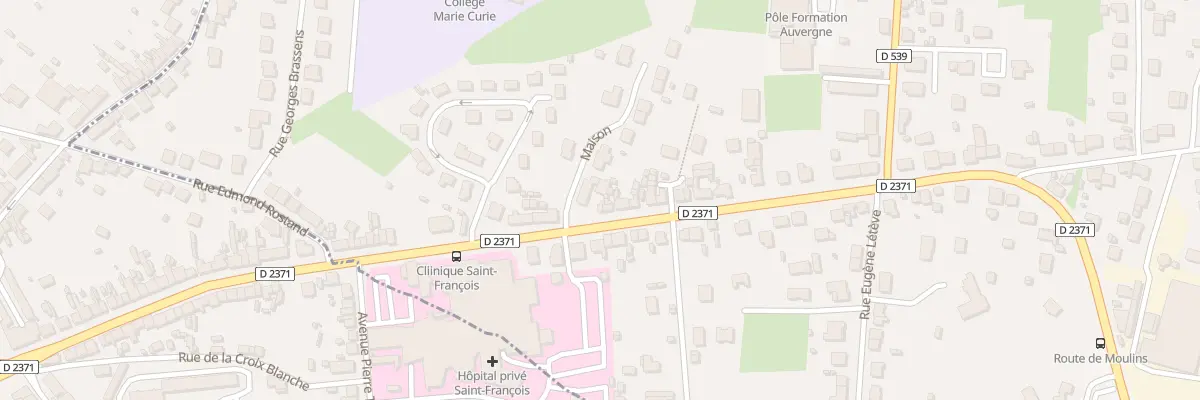 Plan du 33 Rue Ambroise Croizat à Désertines