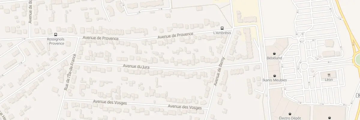 Plan du 37B Av du Jura à Villeparisis