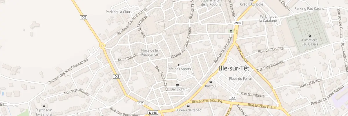 Plan du 6 Gr Grand Rue à Ille-sur-Têt