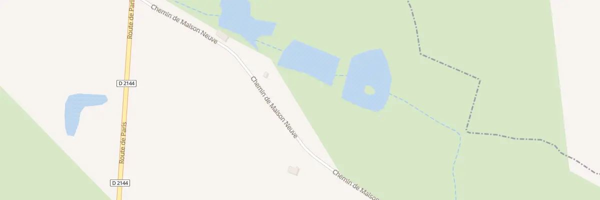 Plan du 5026A Les Plaines à Reugny