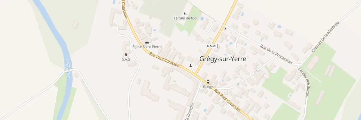 Plan du 30B Rue Paul Cotasson à Évry-Grégy-sur-Yerre
