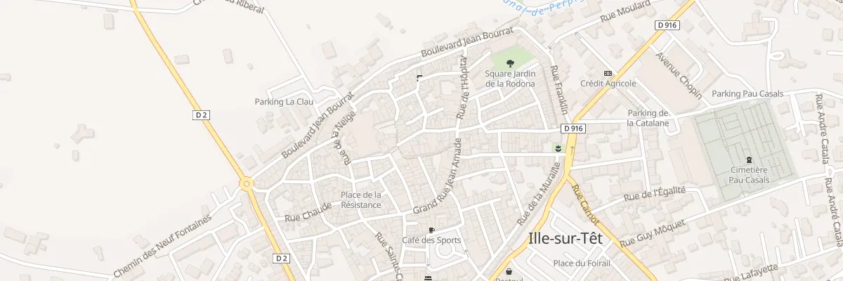 Plan du 11 Rue des Carmes à Ille-sur-Têt