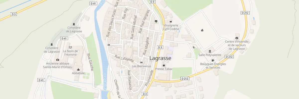 Plan du 23 Rue Magène à Lagrasse