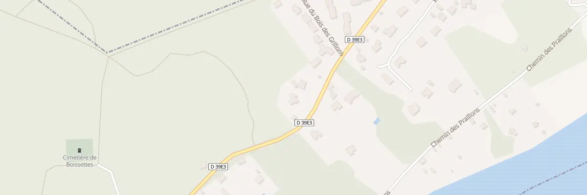 Plan du 66 Av du Gen de Gaulle à Boissettes