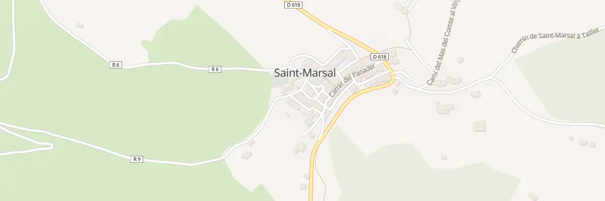 Plan du 10 Cae de la Carrerade à Saint-Marsal