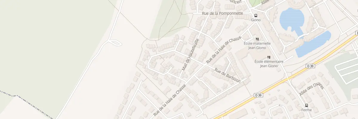 Plan du 234 Rue de Beaumont du Gatinais au Mée-sur-Seine