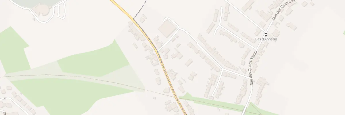 Plan du 806 Rue de Saint-venant à Annezin