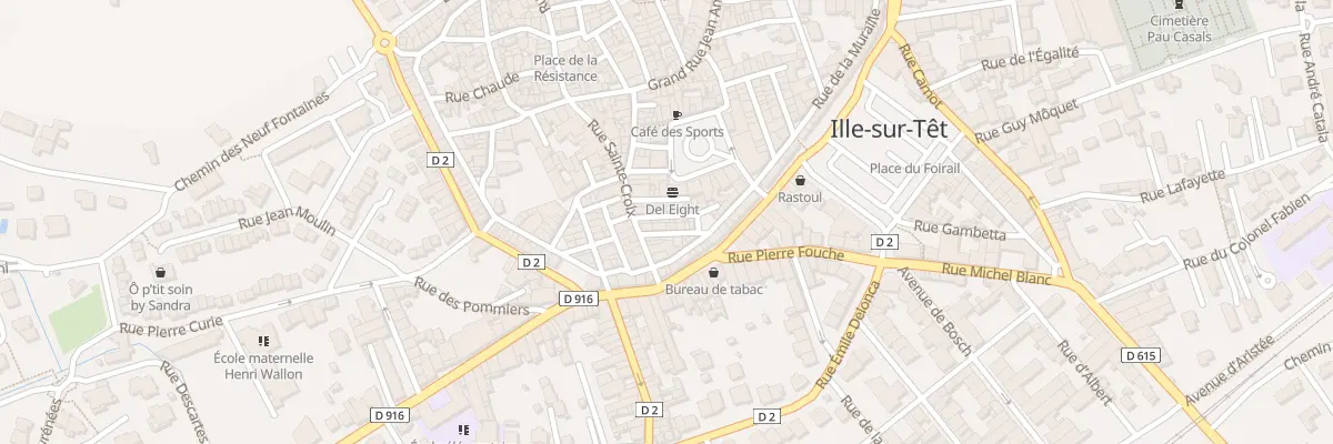 Plan du 6 Rue des Blanqueries à Ille-sur-Têt