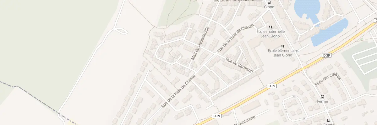 Plan du 26 Rue de Beaumont du Gatinais au Mée-sur-Seine