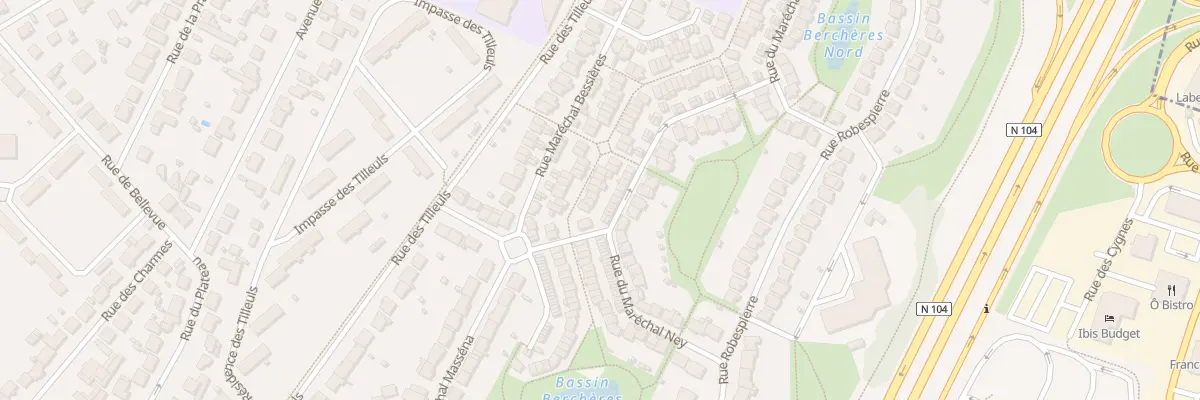 Plan du 47 Rue du Maréchal Ney à Pontault-Combault