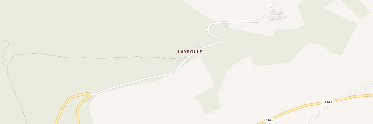 Plan du 5137 Layrolle à Brousse-le-Château