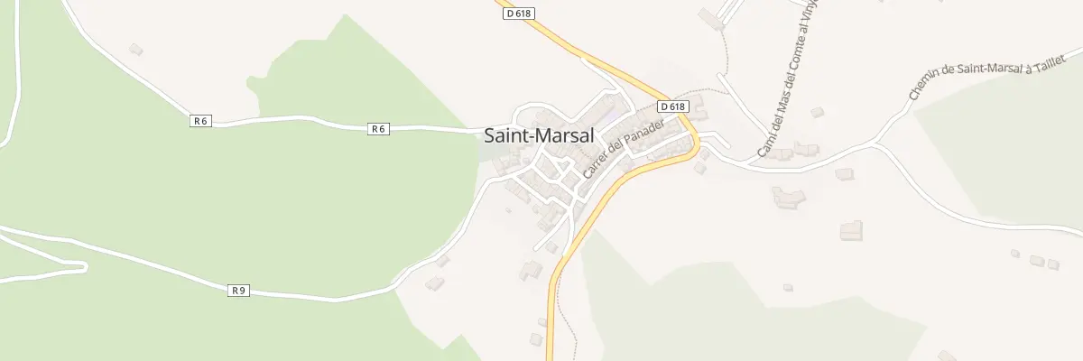 Plan du 18 Le Village à Saint-Marsal