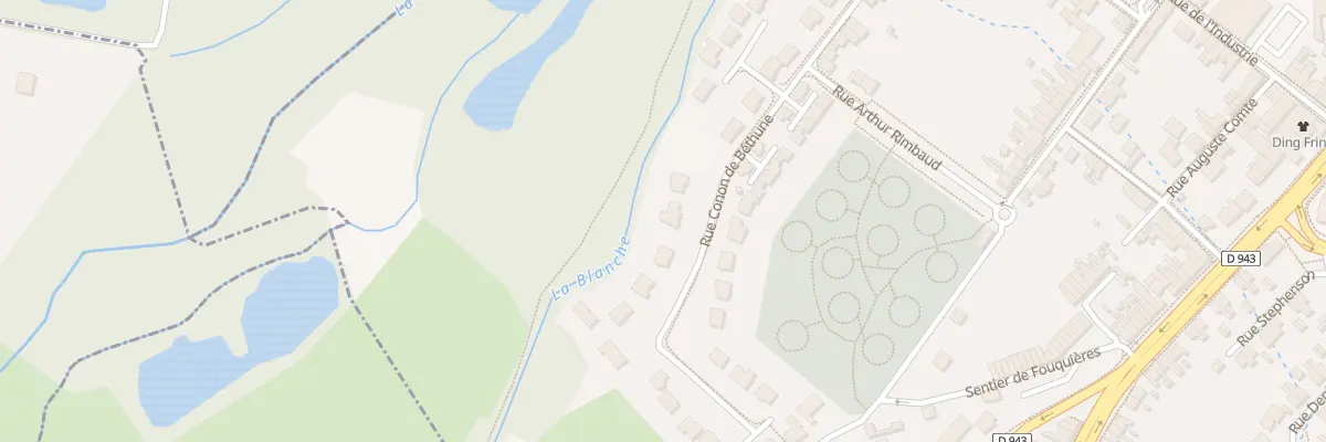 Plan du 168 Rue Conon de Béthune à Béthune