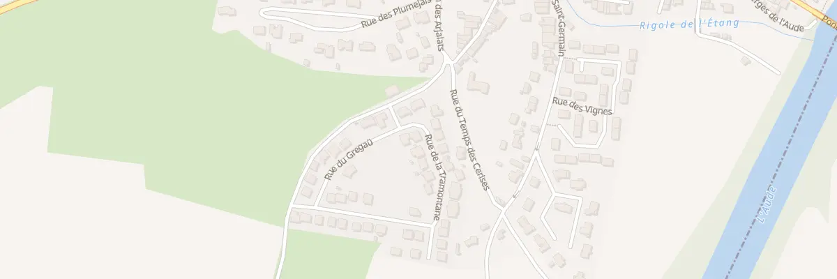 Plan du 4 Rue de la Tramontane à Puichéric
