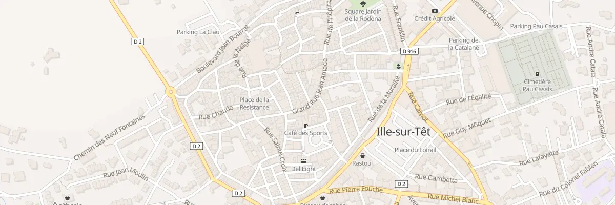 Plan du 13 Gr Grand Rue à Ille-sur-Têt