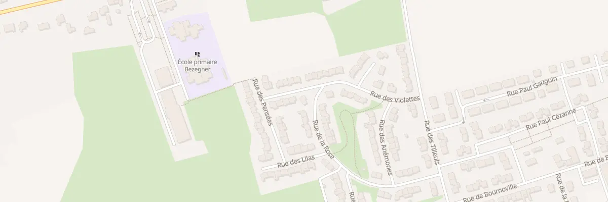 Plan du 39 Rue de la Rose à Merville